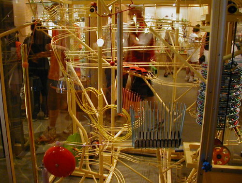 The Amazing Glass Marble Machine